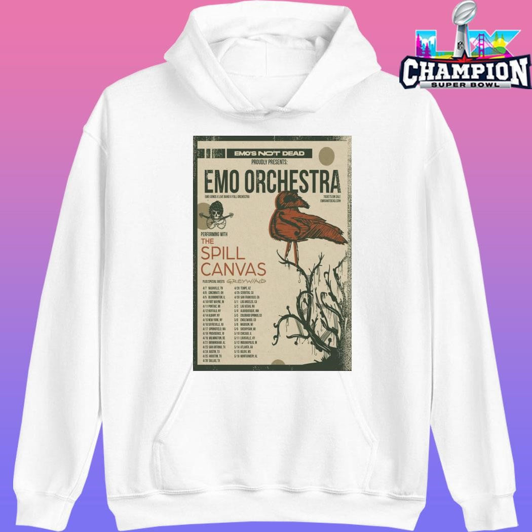 Emo Orchestra Usa Tour 2026 Shirt