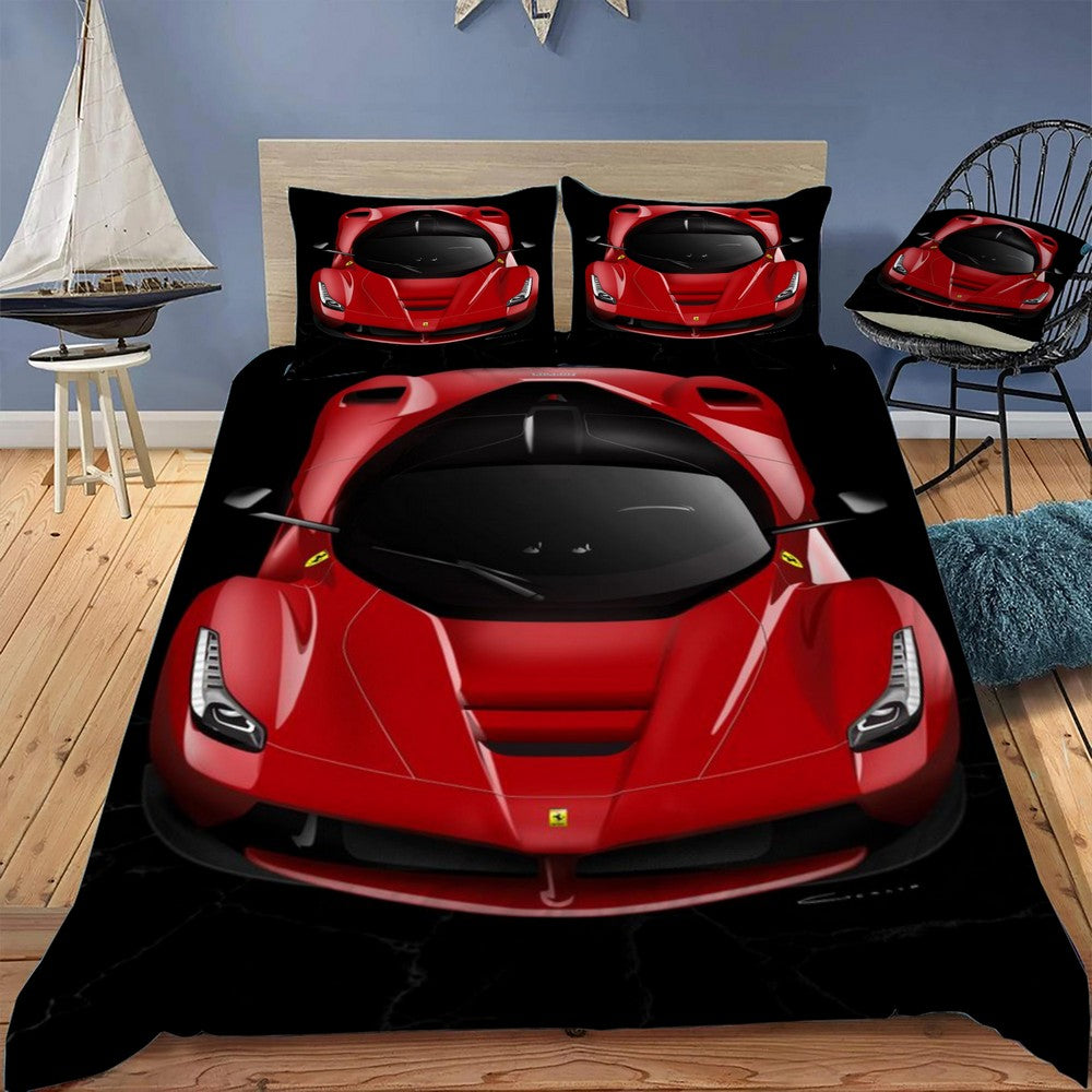 Ferrari Laferrai Bedding Set (Duvet Cover & Pillow Shams)