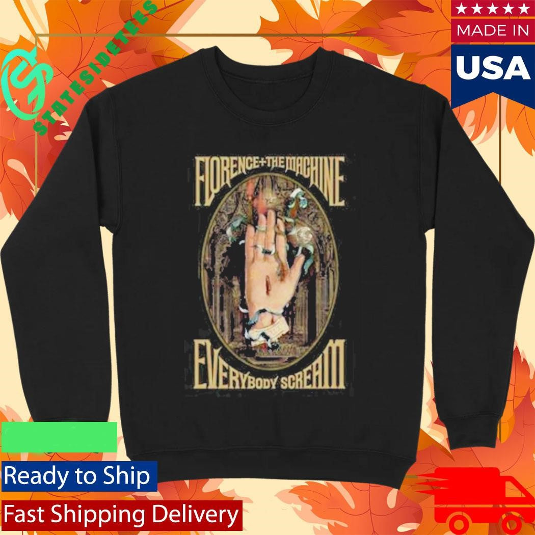 Florence And Themachine Everybody Scream Palm Shirt