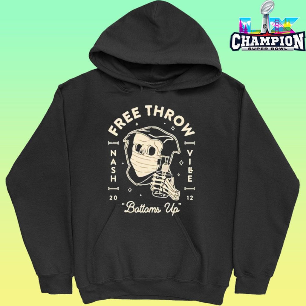 Free Throw Bottoms Up Covid Edition Shirt