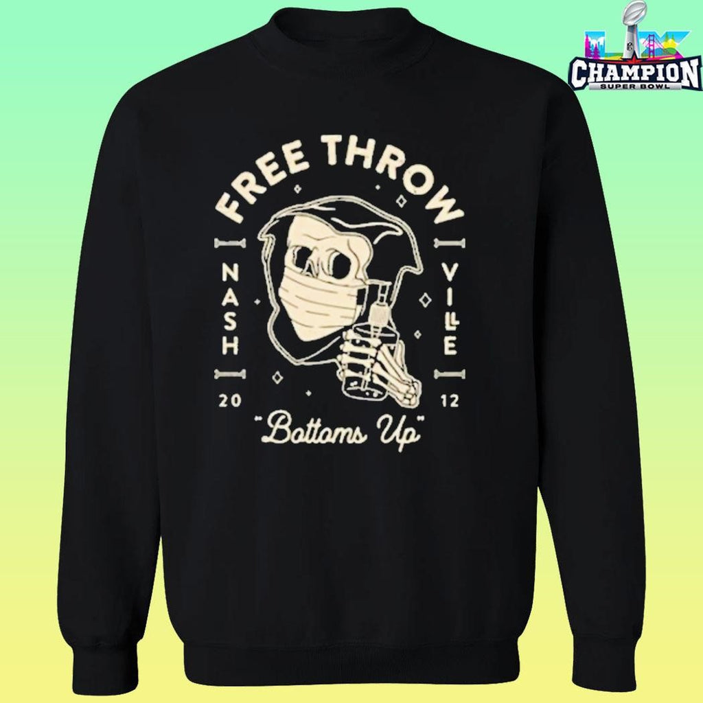 Free Throw Bottoms Up Covid Edition Shirt