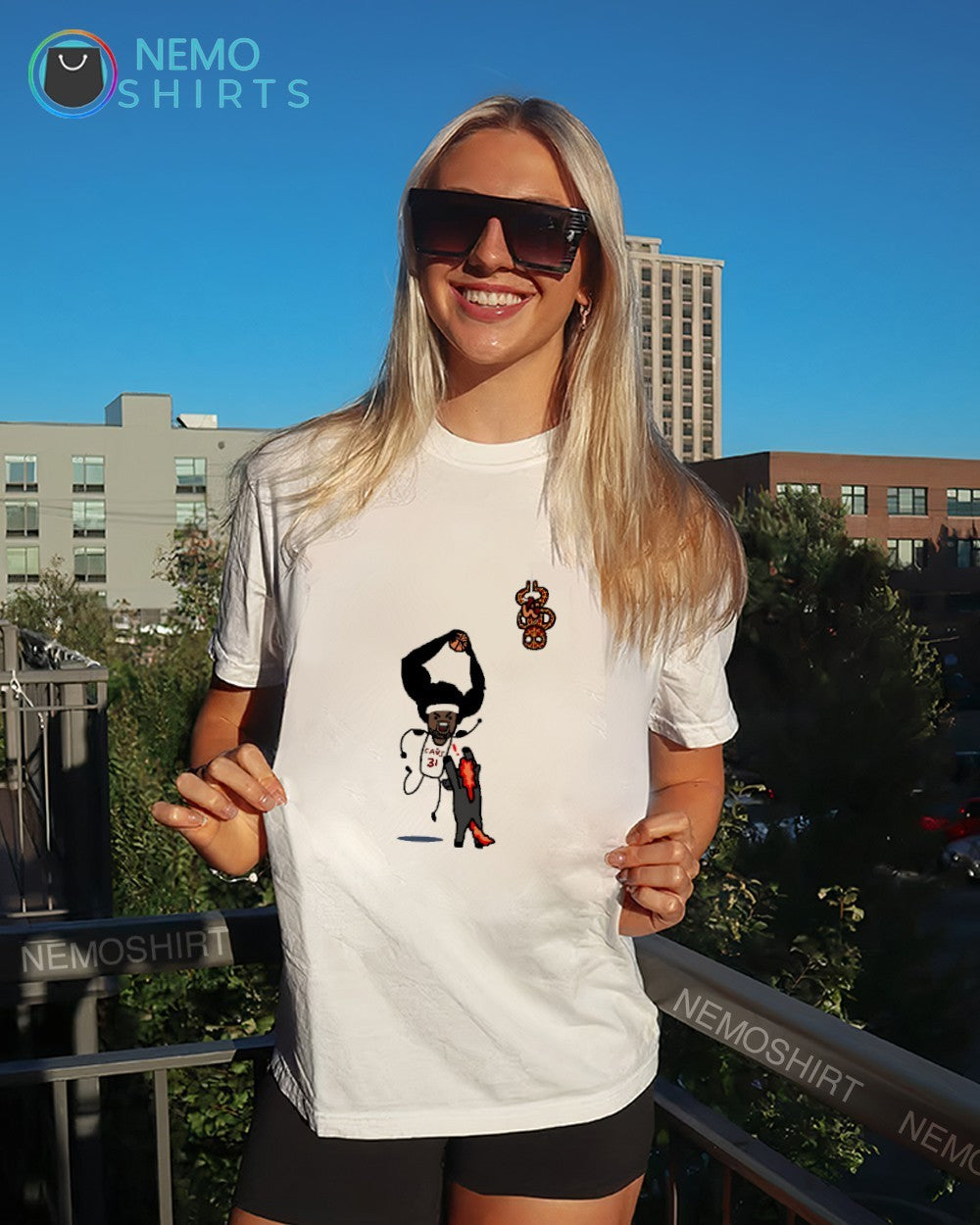 Fro and Spida take down the Pistons and secure the series W shirt