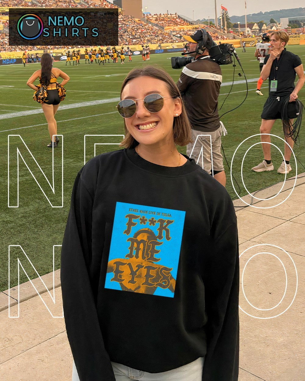 Fuck me eyes Ethel Cain in Tulsa shirt