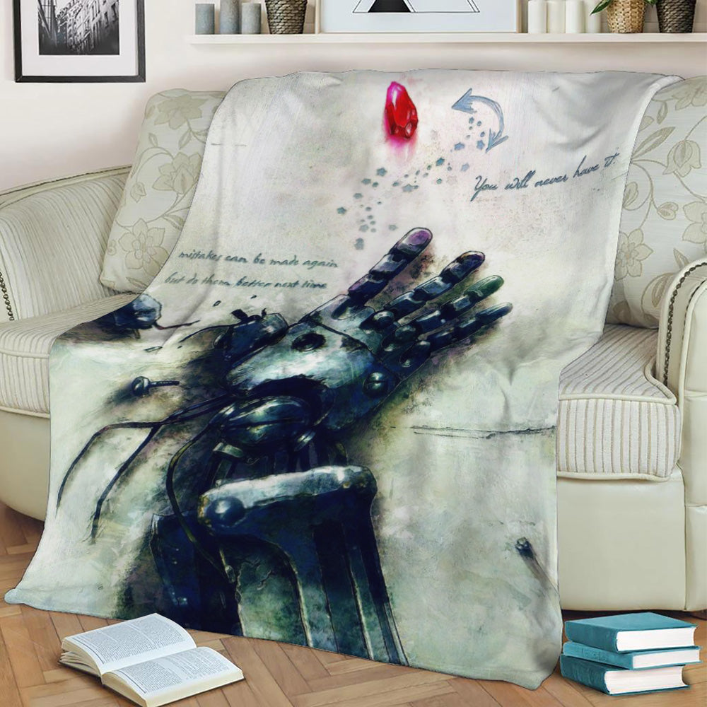 Full Metal Alchemist Fleece Throw Blanket