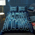 Future Marine Biologist Bedding Set (Duvet Cover & Pillow Shams)