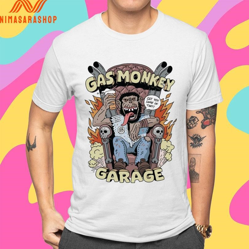 Gas Monkey Garage King Of Chaos Shirts