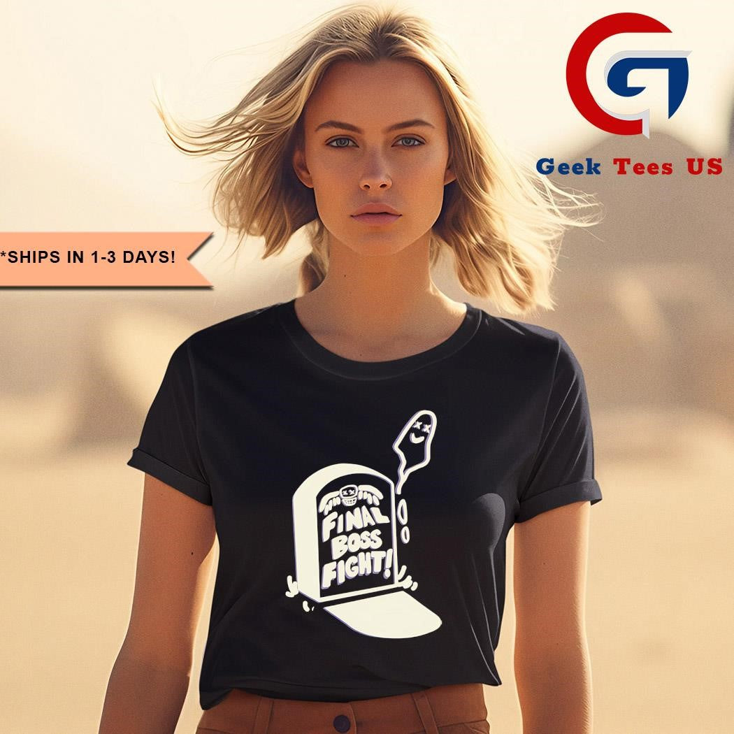 Ghost final boss fight shirt