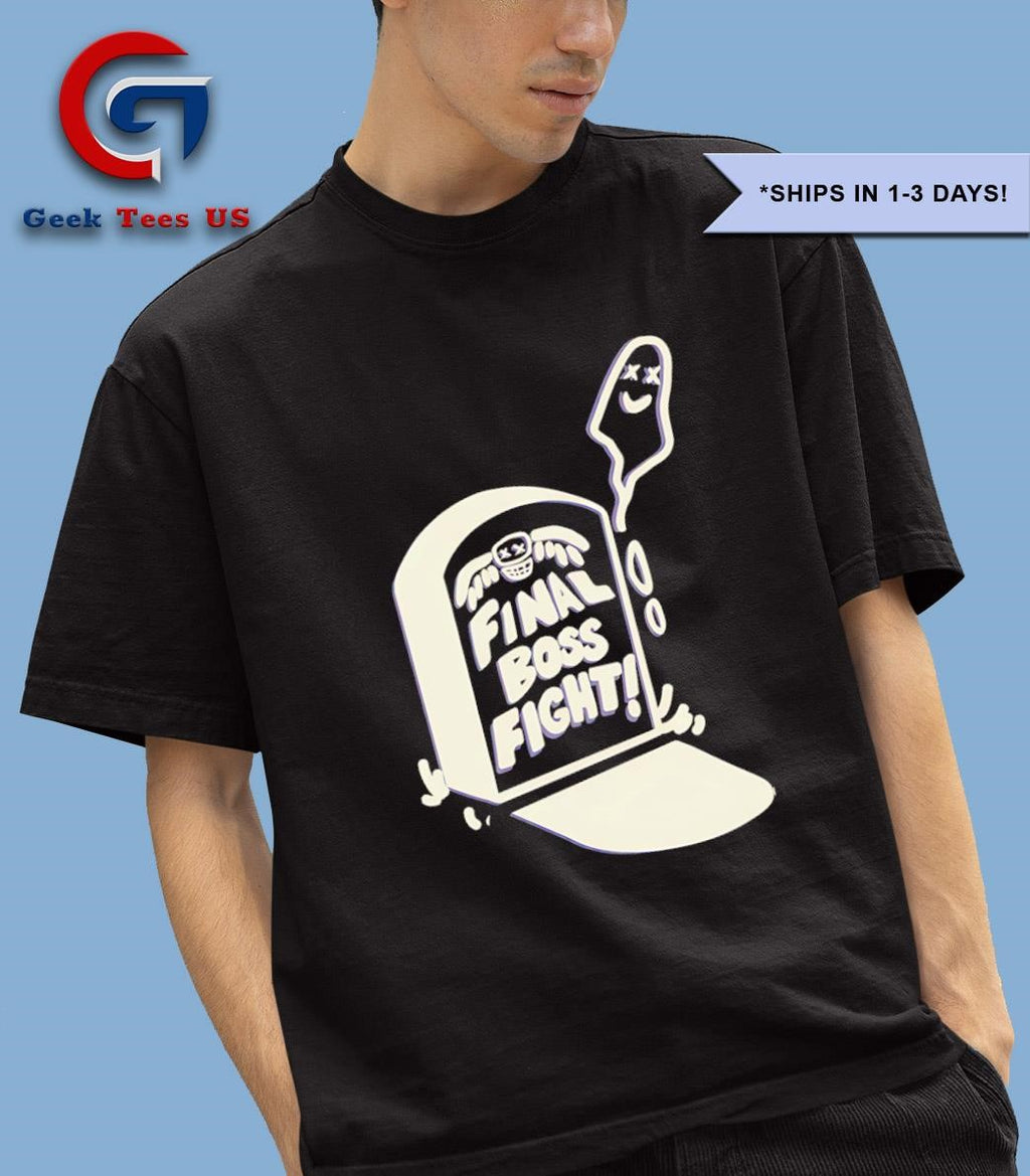 Ghost final boss fight shirt
