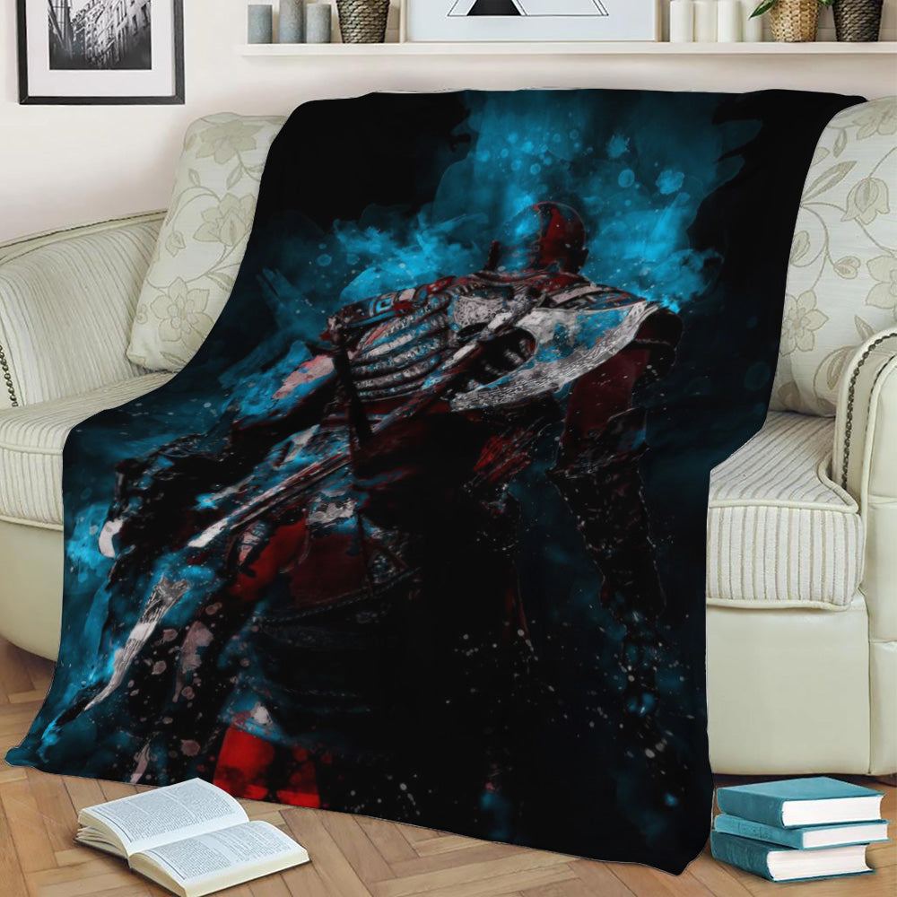 God of War Fleece Throw Blanket