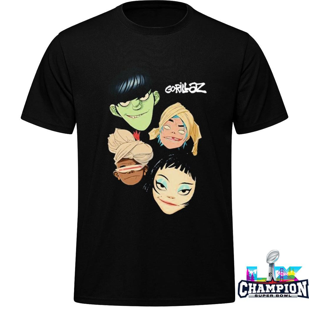 Gorillaz The Mountain Heads Shirt
