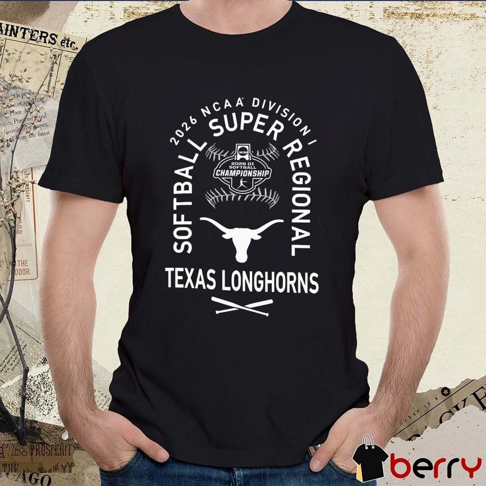 Texas Raiders 2026 NCAA Division I Softball Super Regionals Champion t-shirt