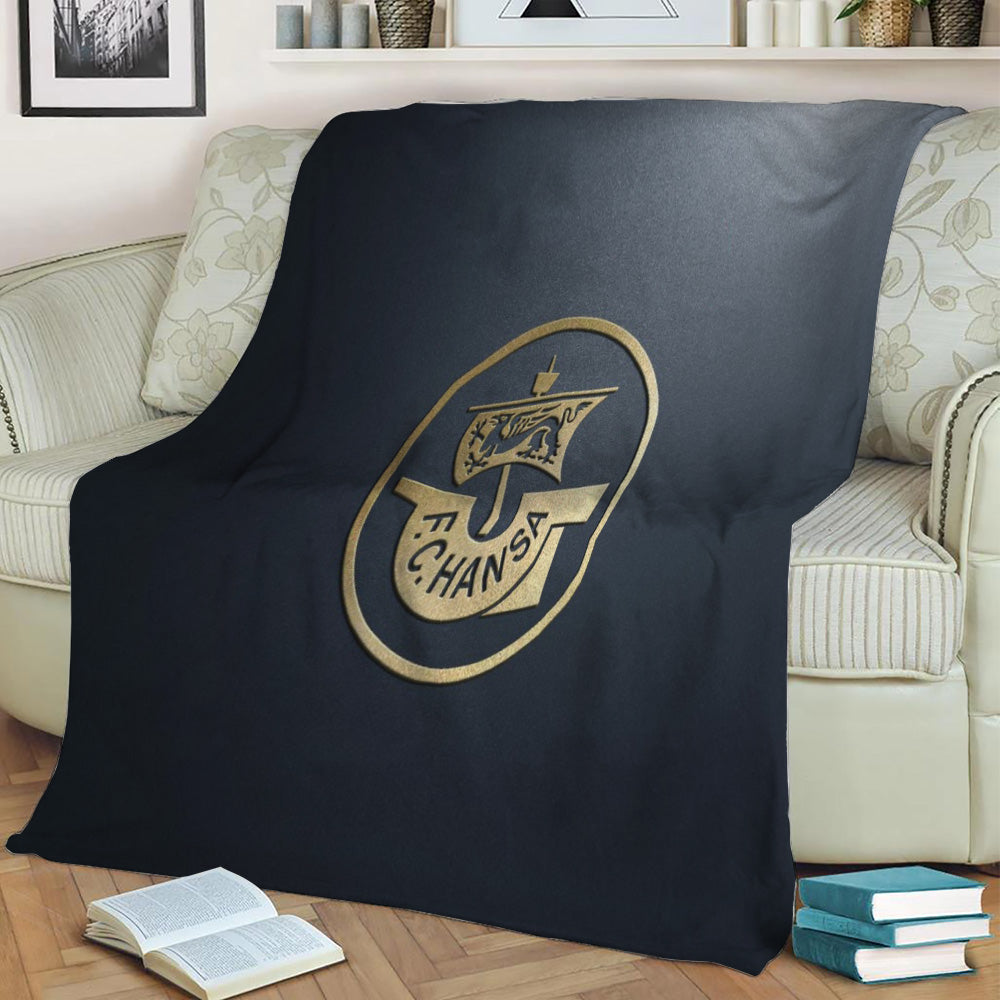 Hansa Rostock Fleece Throw Blanket