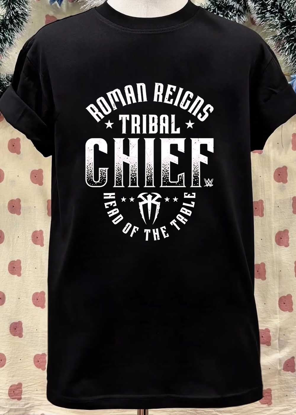 Head of the Table Roman Reigns Tribal Chief Graphic T-Shirt