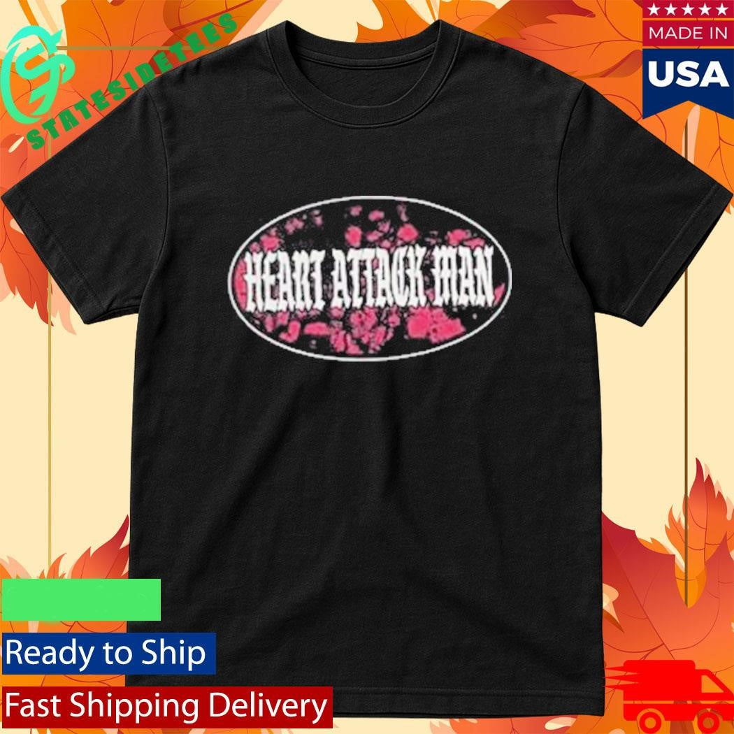 Heart Attack Man Mechanically Separated Oval Shirt