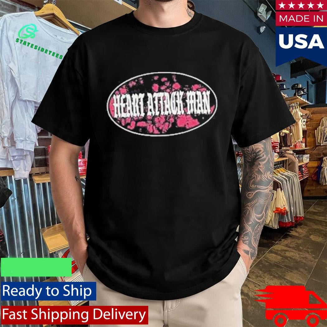 Heart Attack Man Mechanically Separated Oval Shirt