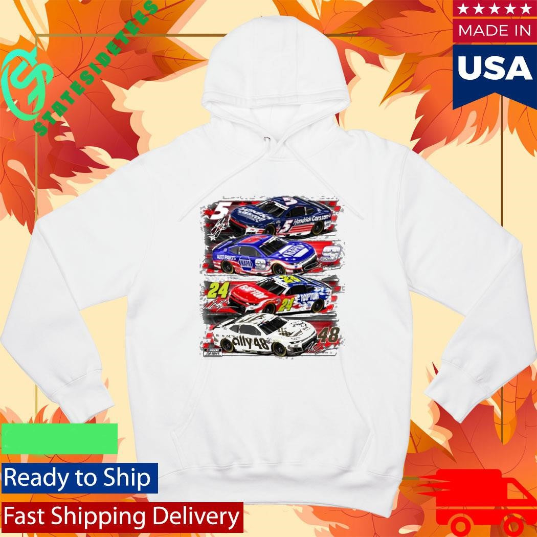 Hendrick Motorsports 4-Car Patriotic Shirt