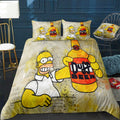 Homer Duff Beer Bedding Set (Duvet Cover & Pillow Shams)