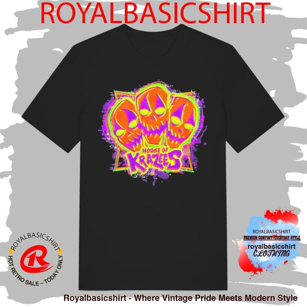 House Of Krazees Neon Masks Shirt