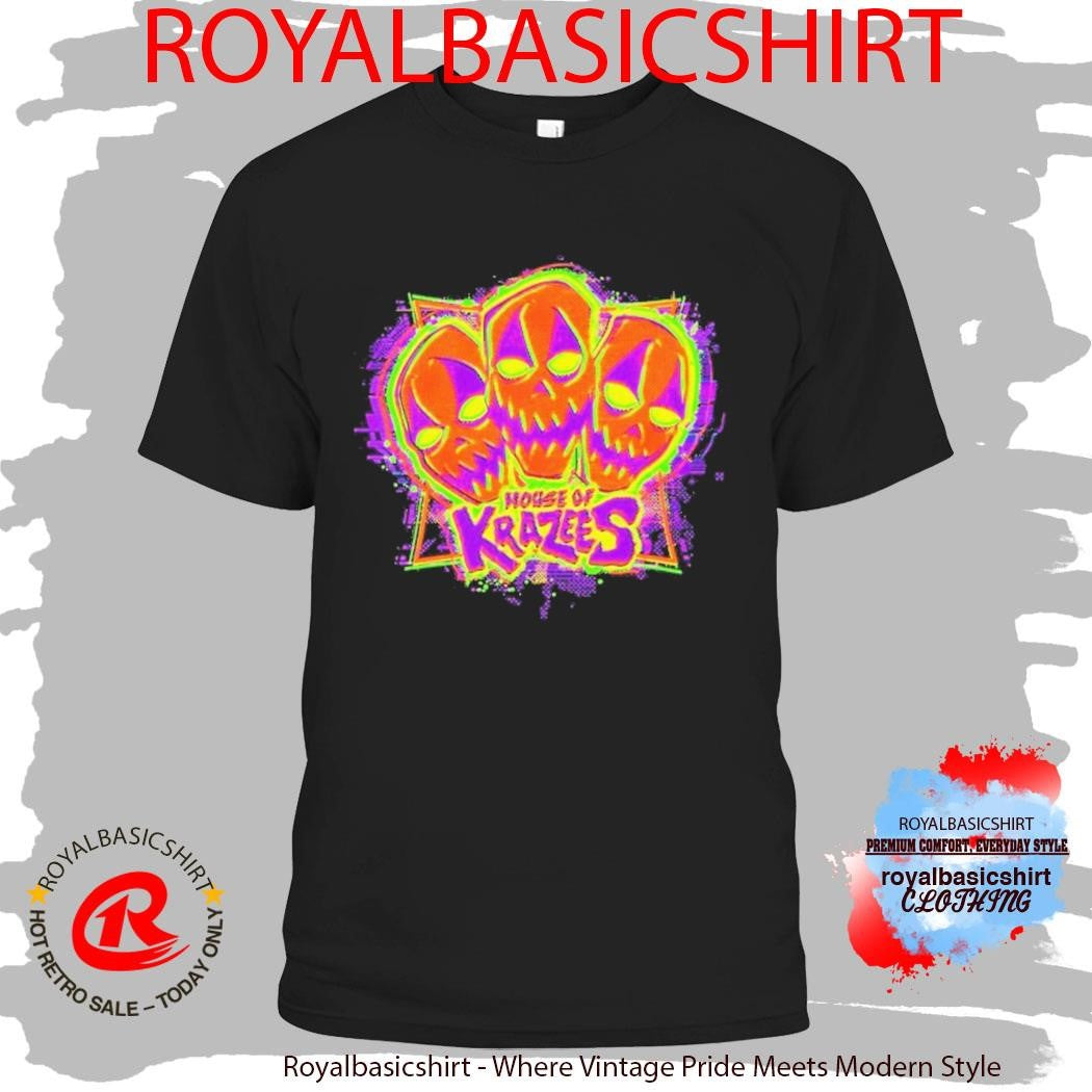 House Of Krazees Neon Masks Shirt