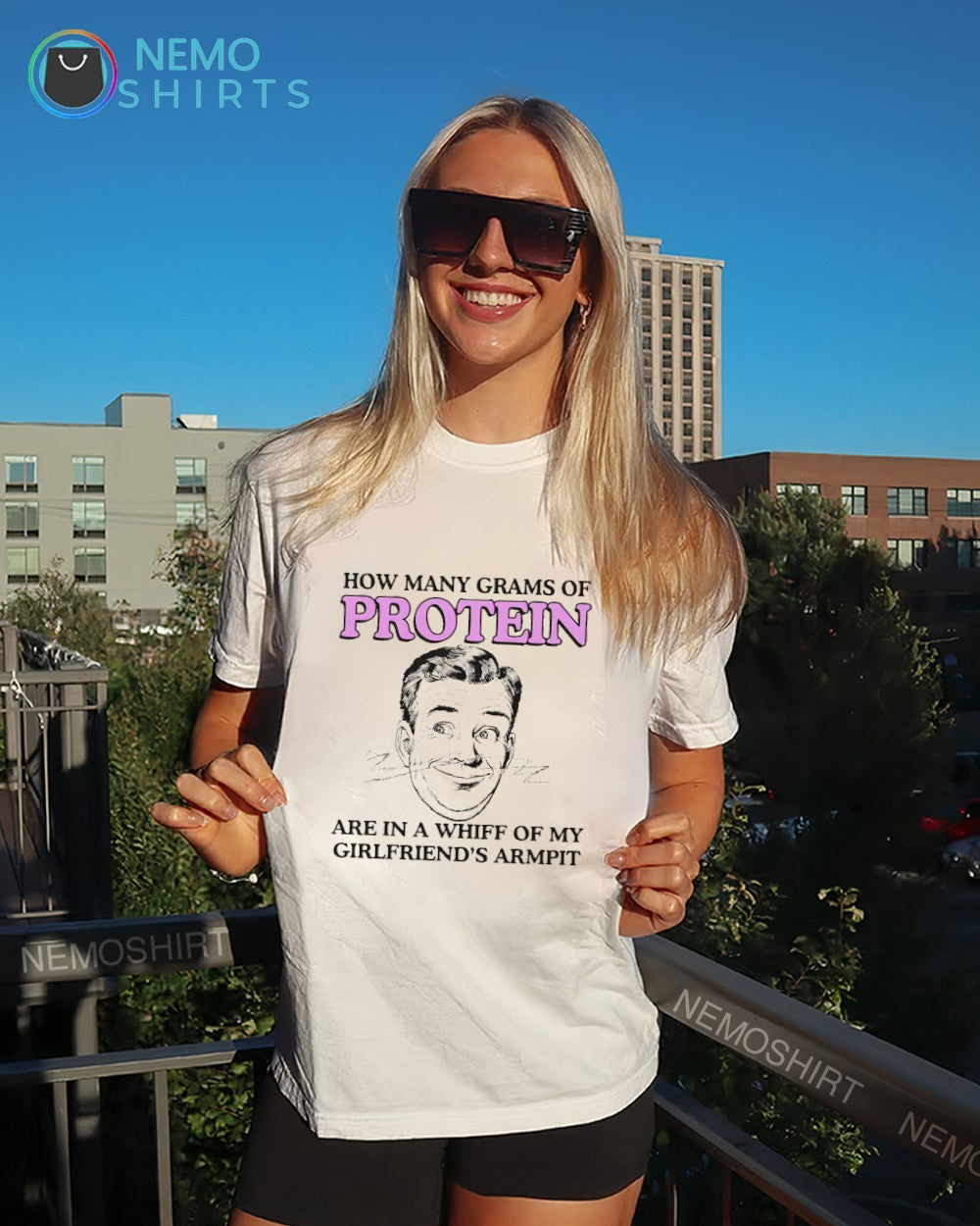 How many grams of protein are in a whiff of my girlfriend’s armpit shirt
