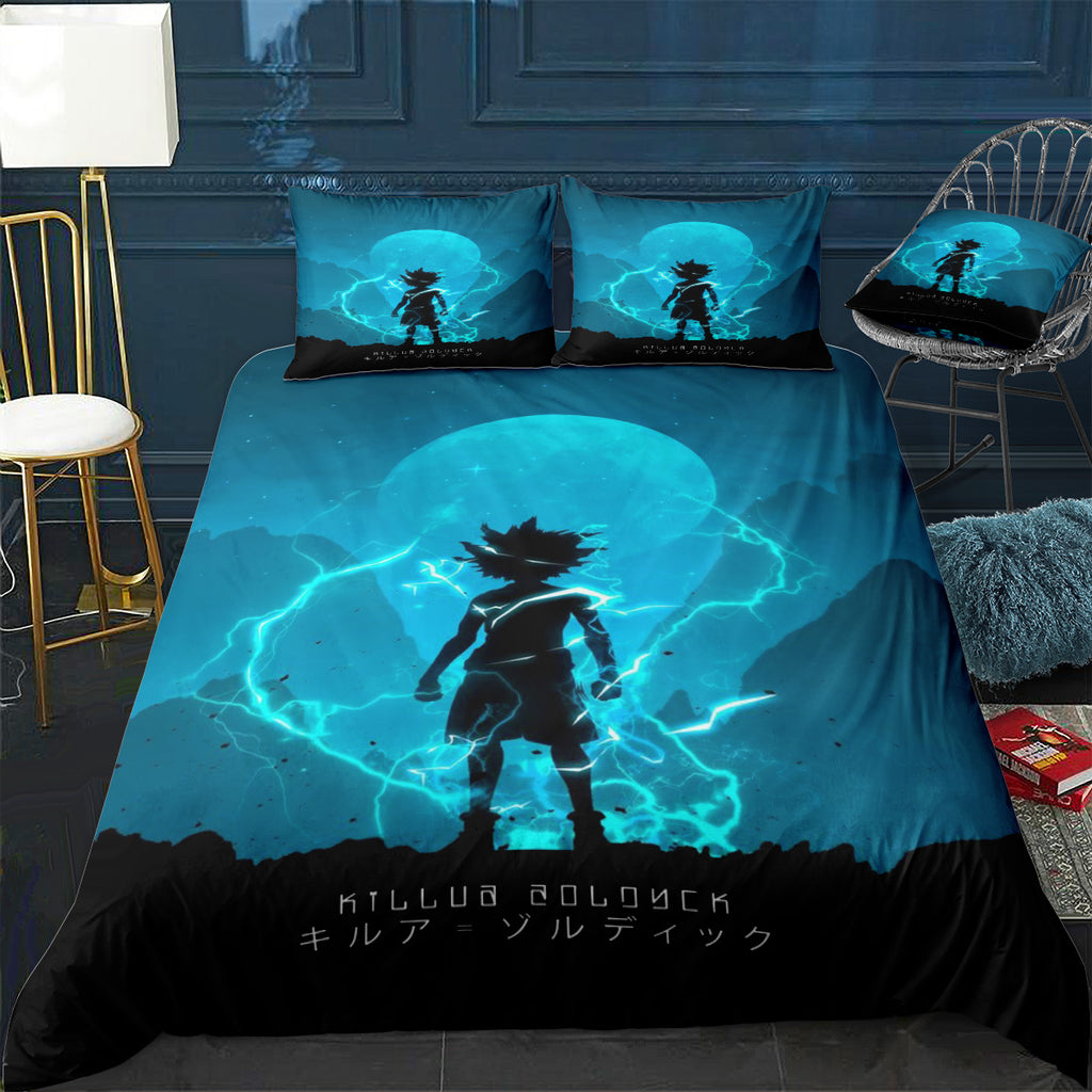 Hunter X Hunter Killua Bedding Set (Duvet Cover & Pillow Shams)
