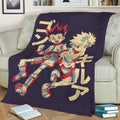 Hunterxhunter Fleece Throw Blanket