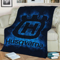 Husqvarna Fleece Throw Blanket