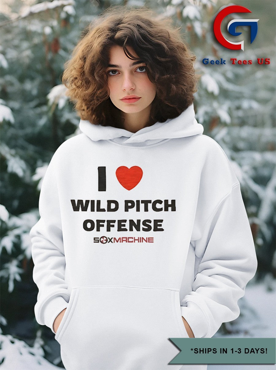 I love wild pitch offense shirt