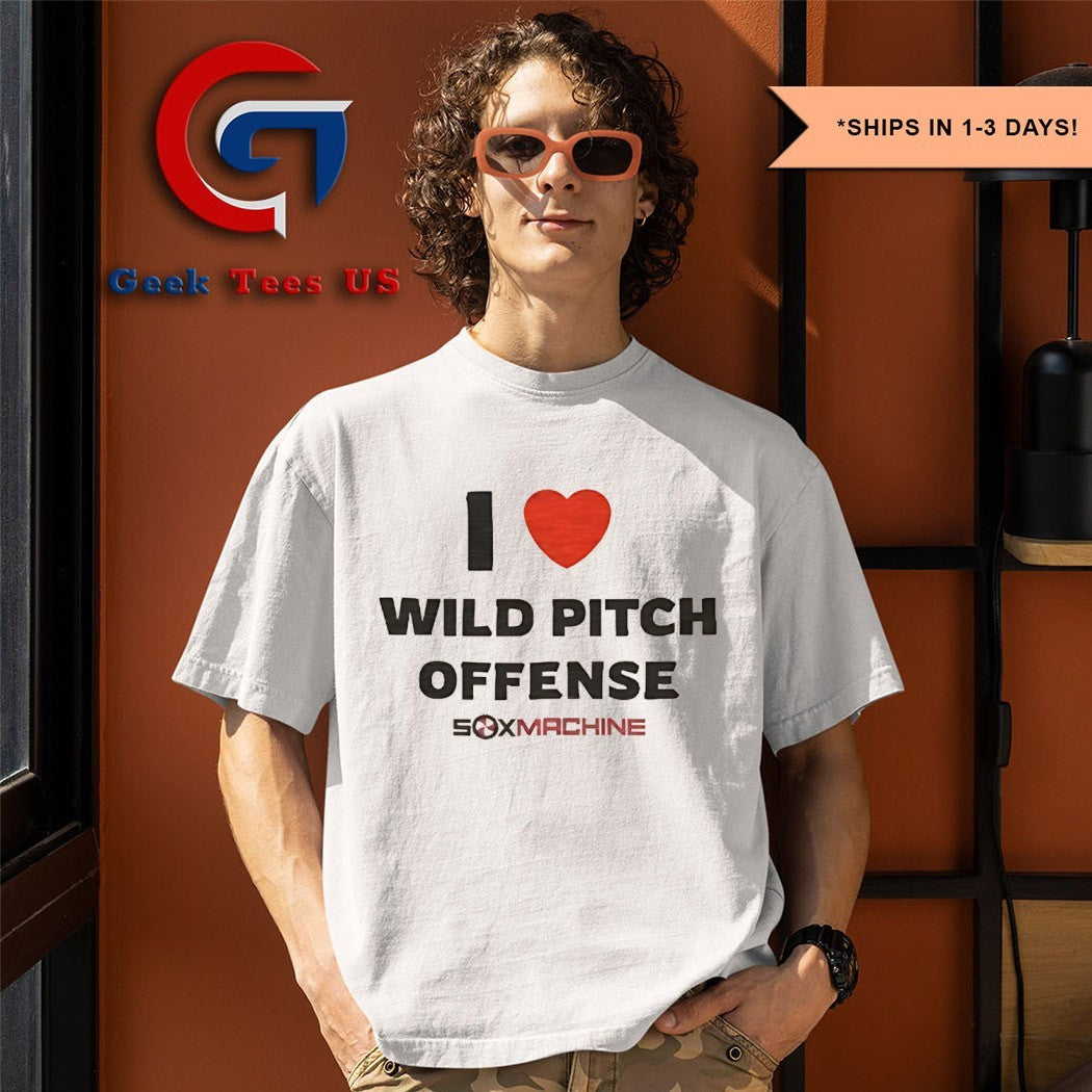 I love wild pitch offense shirt