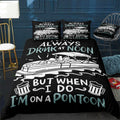 I Dont Always Drink At No Bedding Set (Duvet Cover & Pillow Shams)