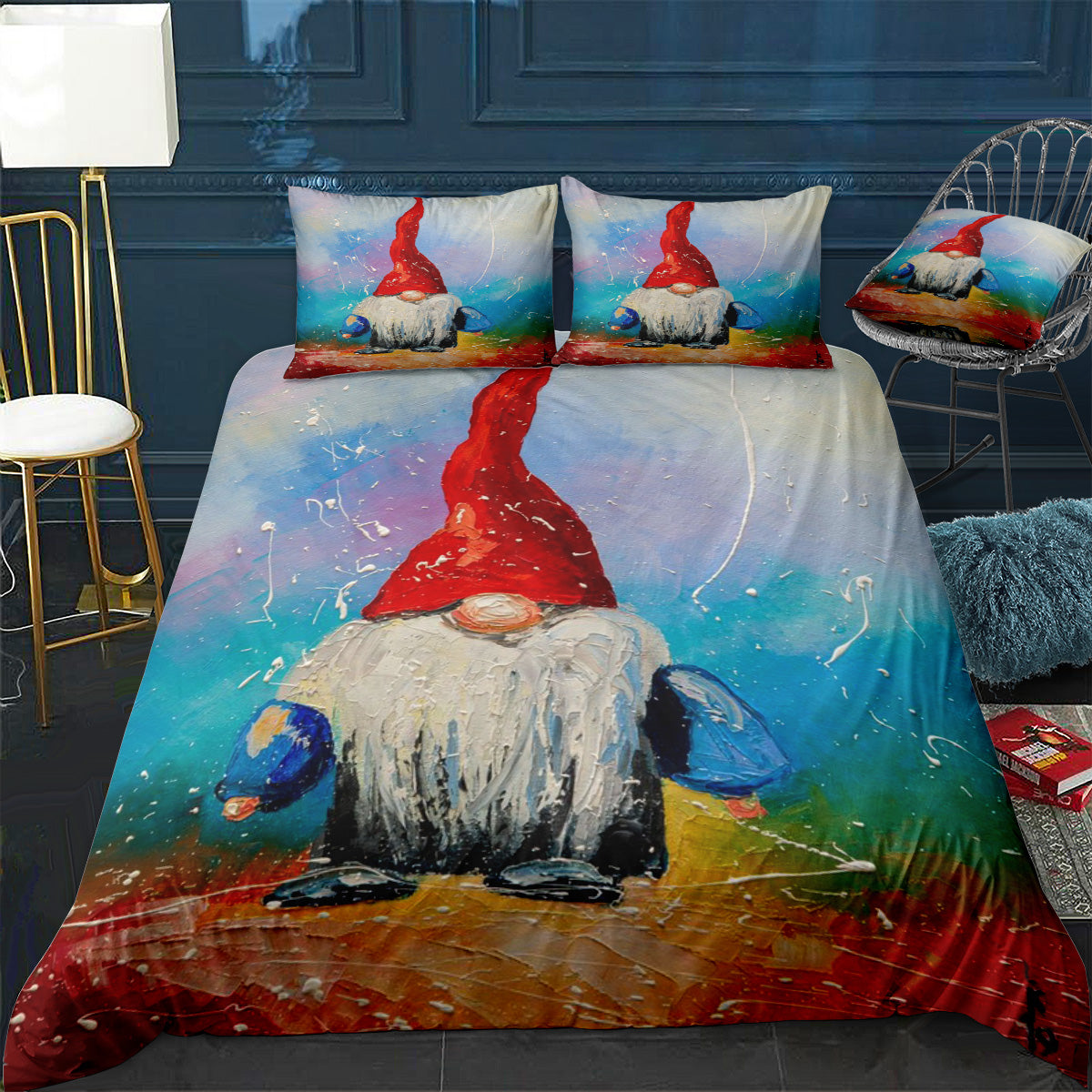I am gnome Bedding Set (Duvet Cover & Pillow Shams)