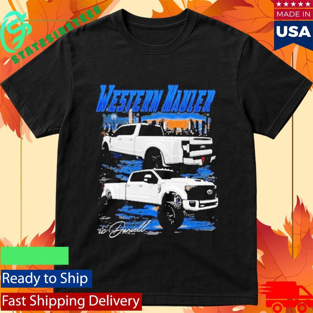 Icdaniell Ford F350 Dually Western Hauler Shirt