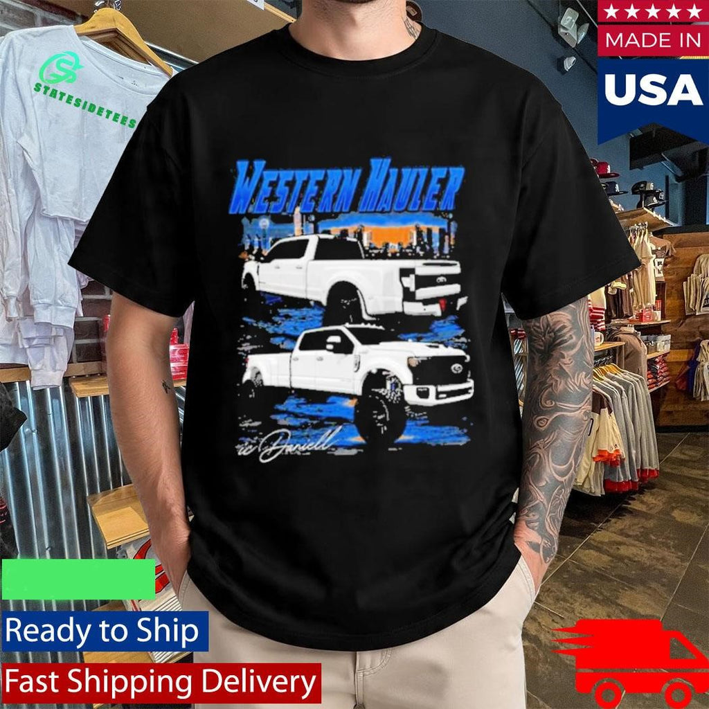 Icdaniell Ford F350 Dually Western Hauler Shirt