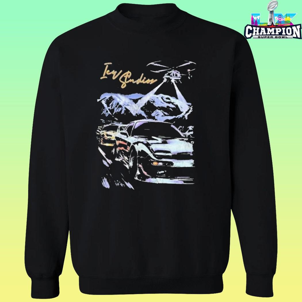 Icy Pursuit Racing Graphic Shirt