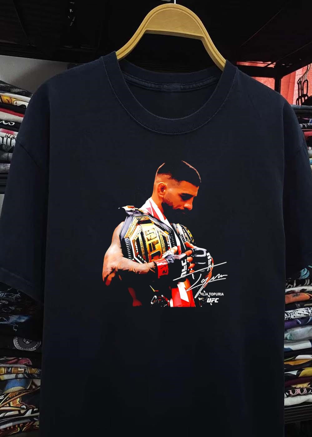 Ilia Topuria UFC Champion Signature Ilia Topuria UFC shirt