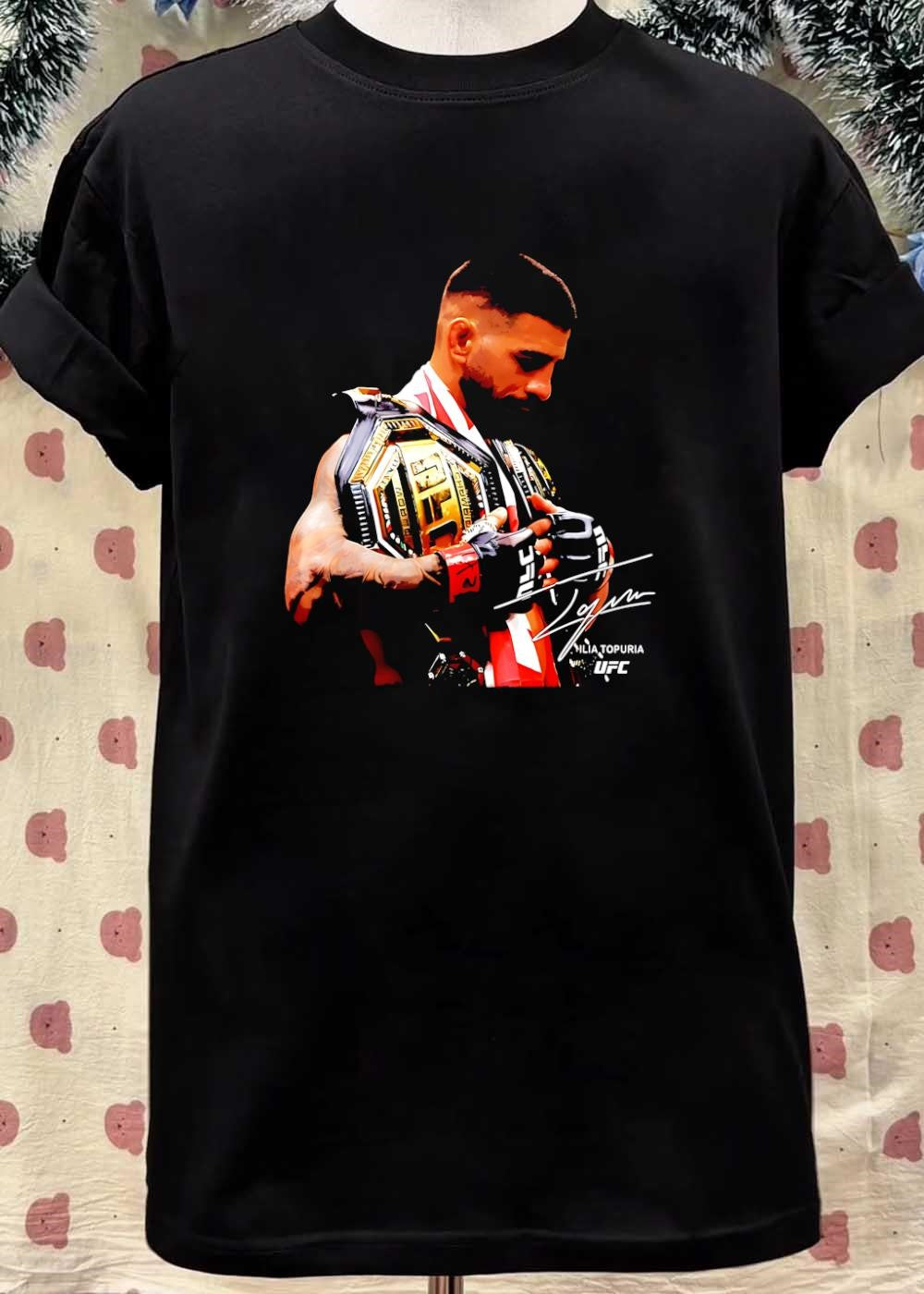 Ilia Topuria UFC Champion Signature Ilia Topuria UFC shirt