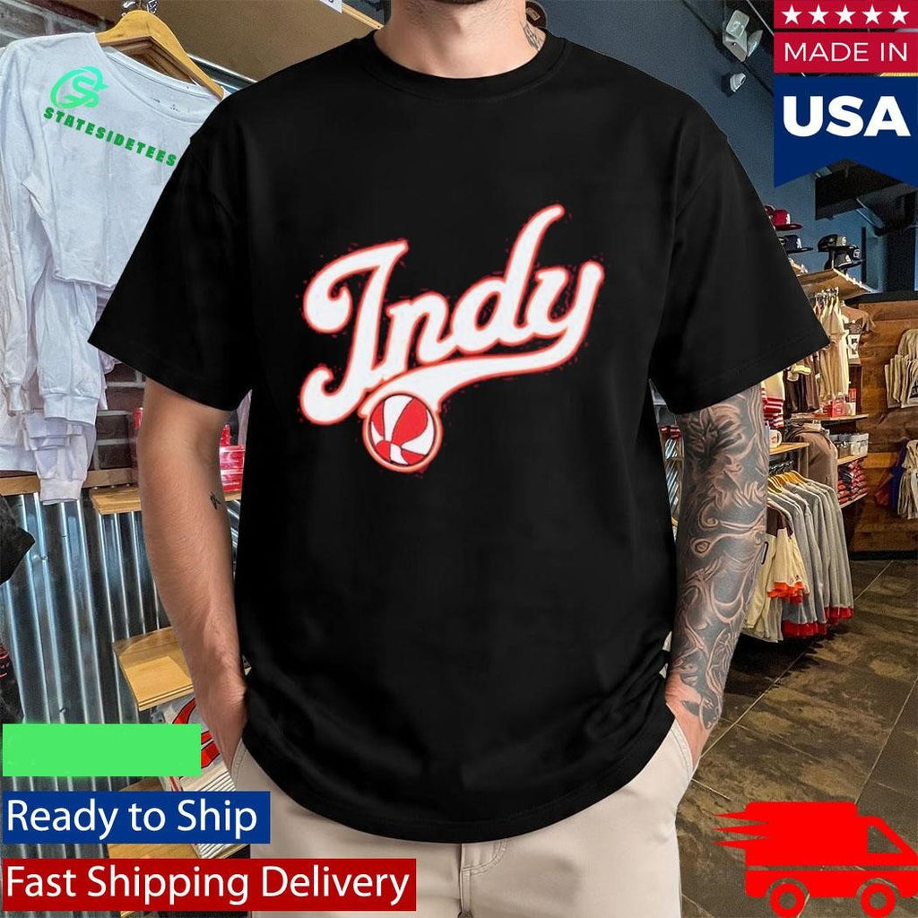 Indy Vintage Baseball Tee Red 2023 Casual Shirt