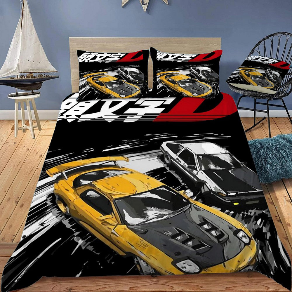 Initial D Bedding Set (Duvet Cover & Pillow Shams)