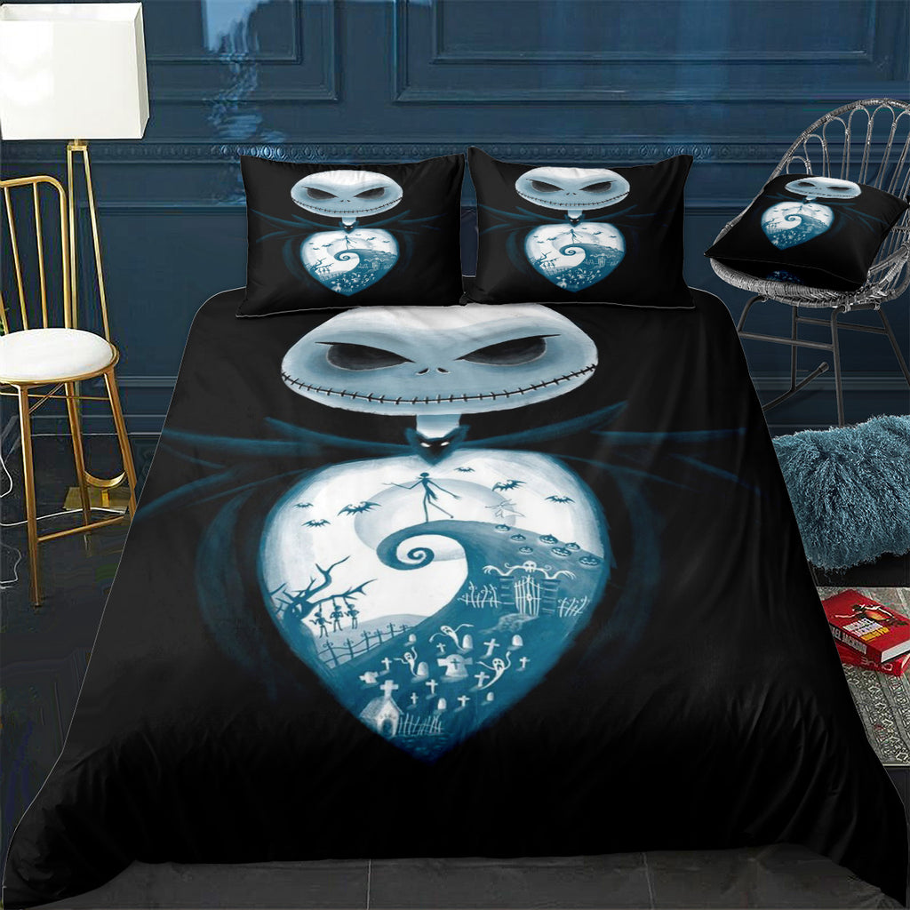 Inner Halloween Bedding Set (Duvet Cover & Pillow Shams)