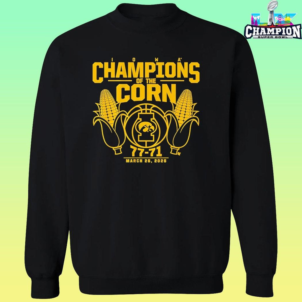 Iowa Basketball Champions Of The Corn Shirt