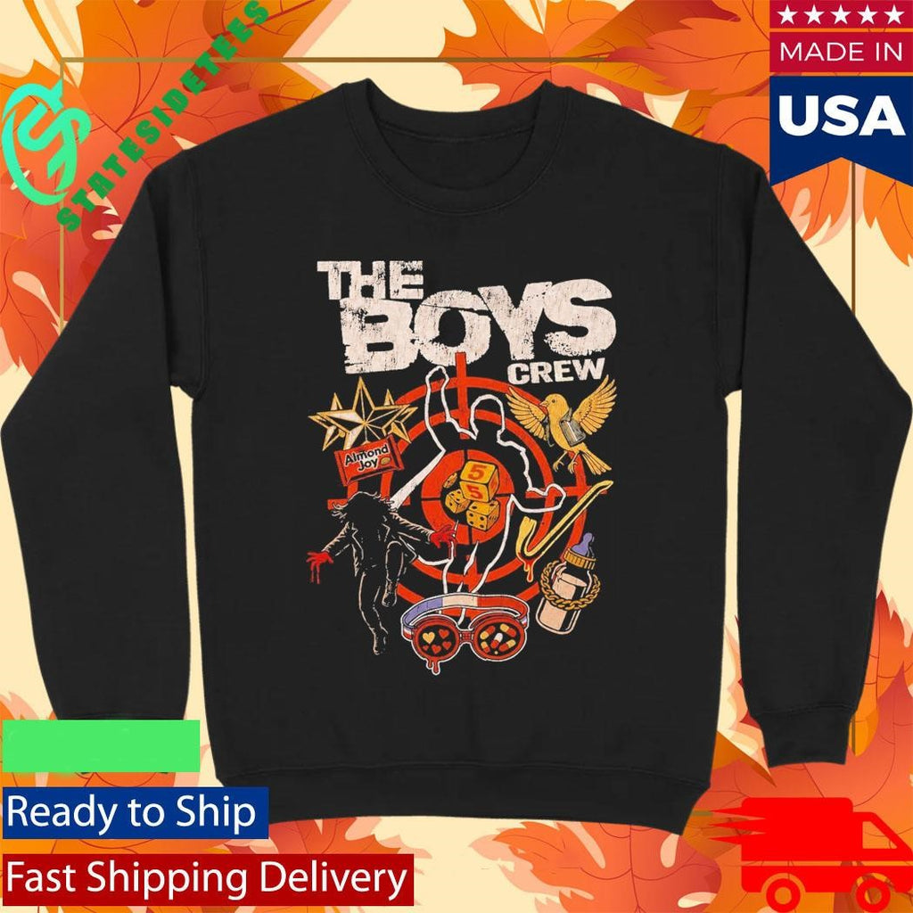 Jack Quaid Hughie Campbell The Boys Crew Shirt