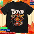 Jack Quaid Hughie Campbell The Boys Crew Shirt