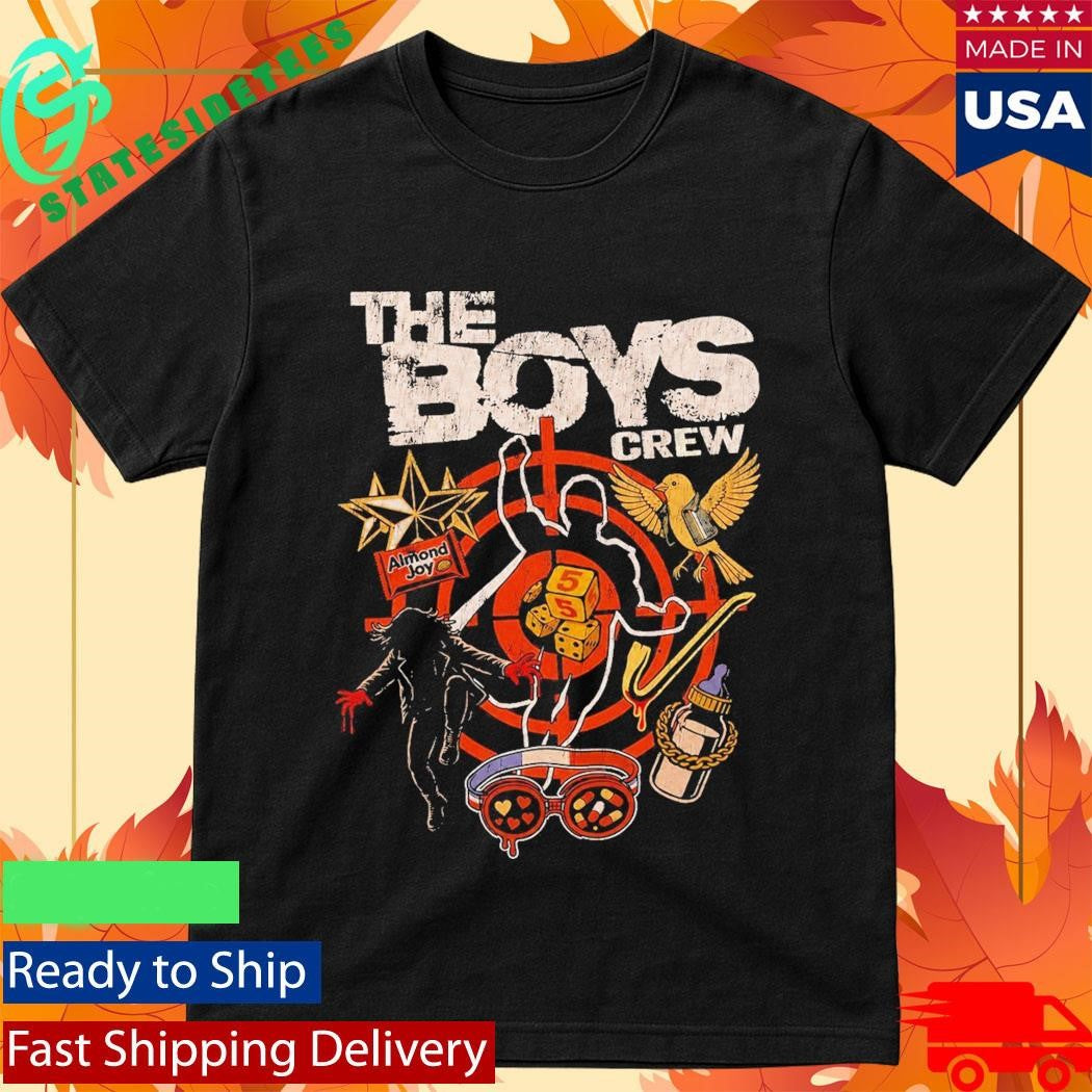 Jack Quaid Hughie Campbell The Boys Crew Shirt