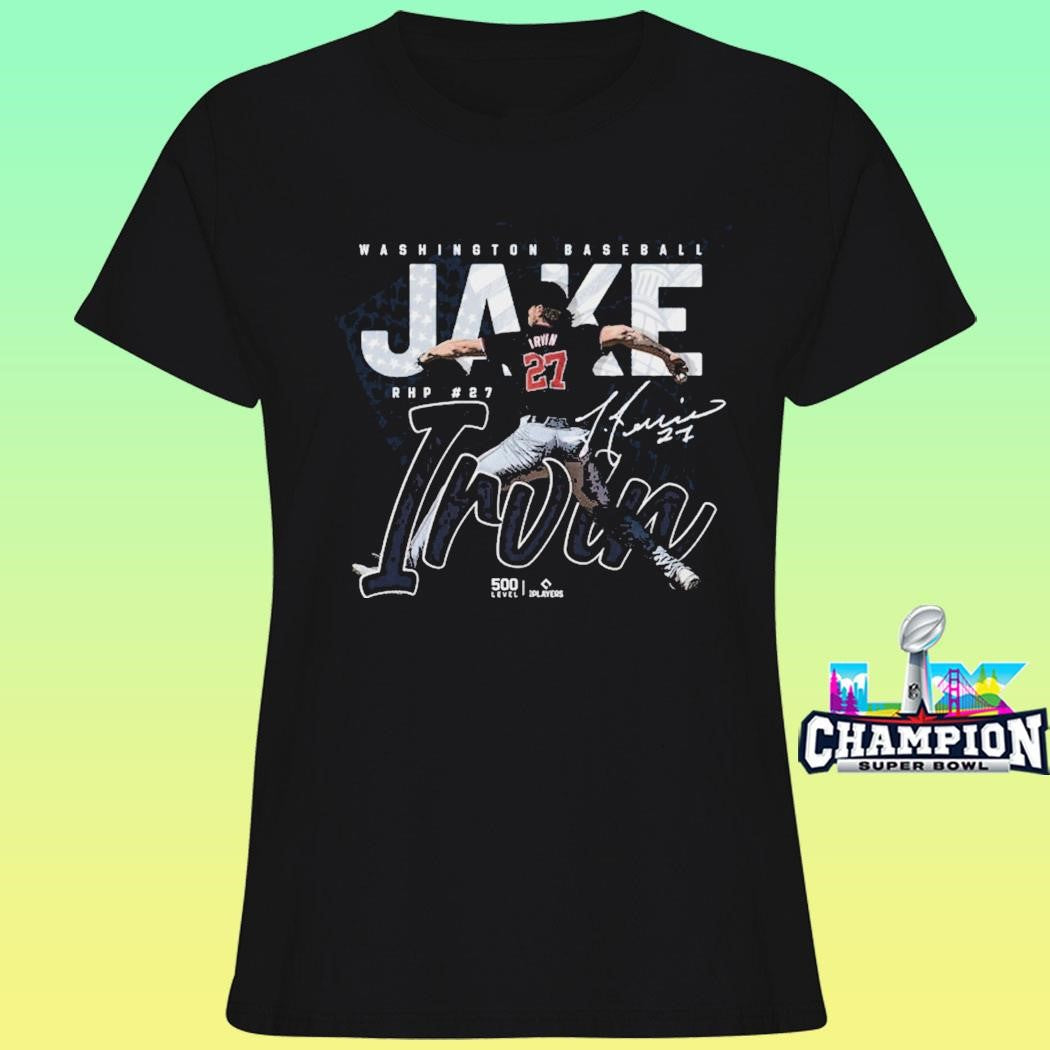 Jake Irvin Washington Baseball Signature Shirt