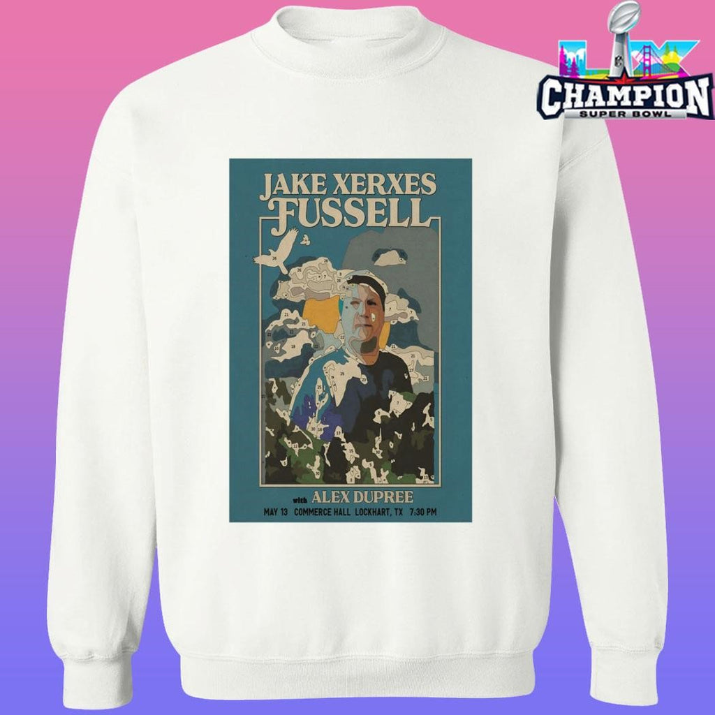 Jake Xerxes Fussell Commerce Hall In Lockhart Tx May 13 2026 Shirt
