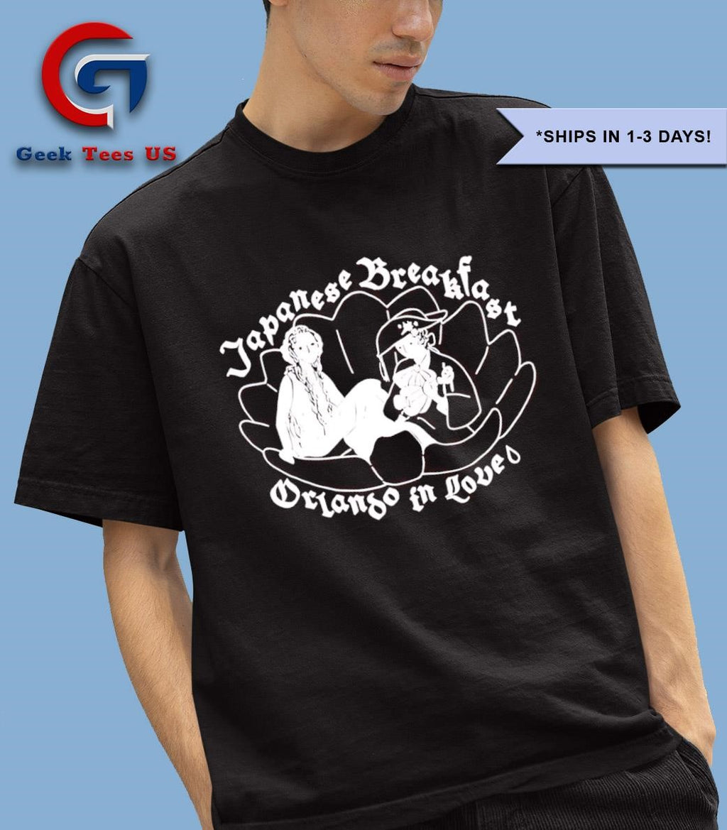 Japanese breakfast orlando in love shirt