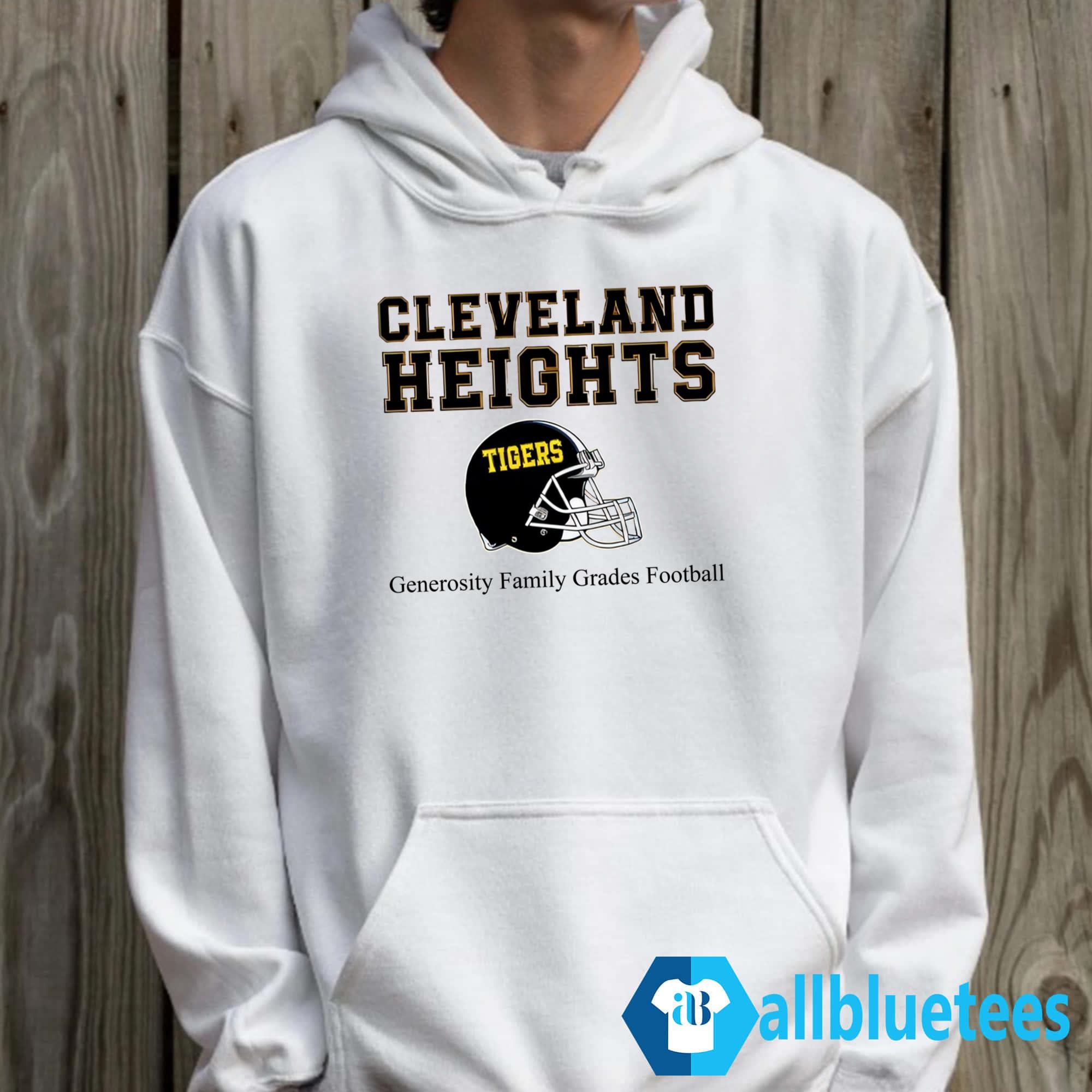 Jason Kelce Cleveland Heights Generosity Family Grades Football Shirt