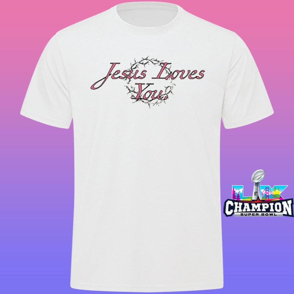 Jesus Loves You Take Heart Shirt