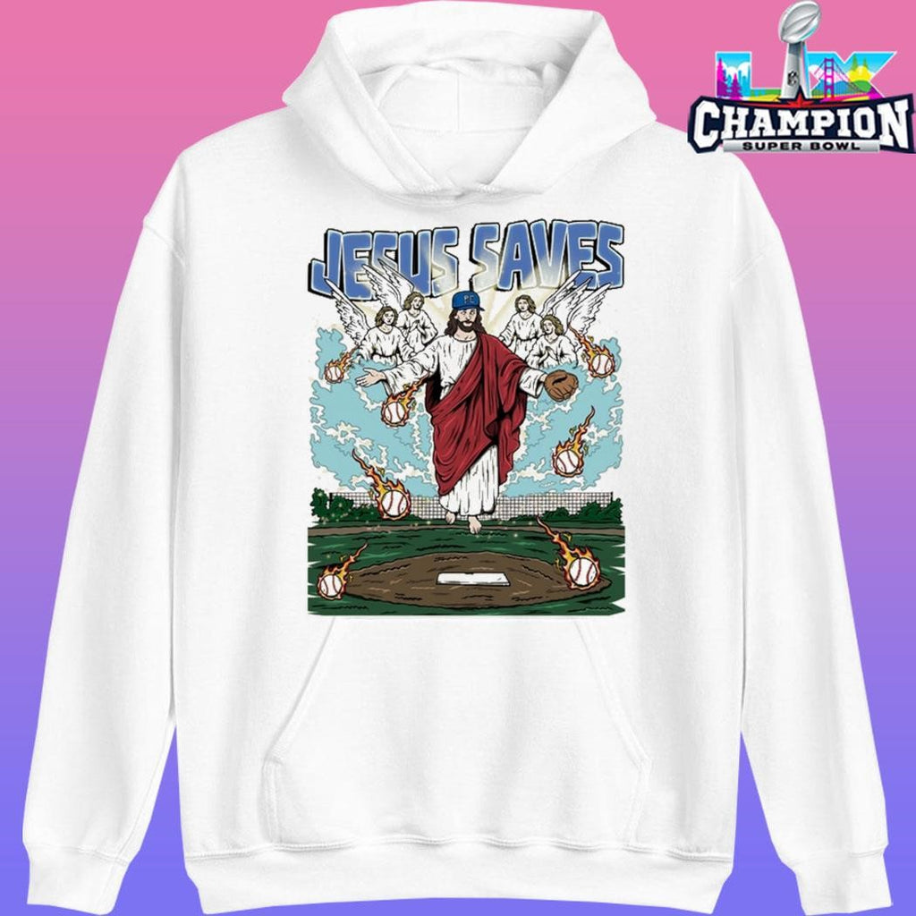 Jesus Saves The Baseball Shirt