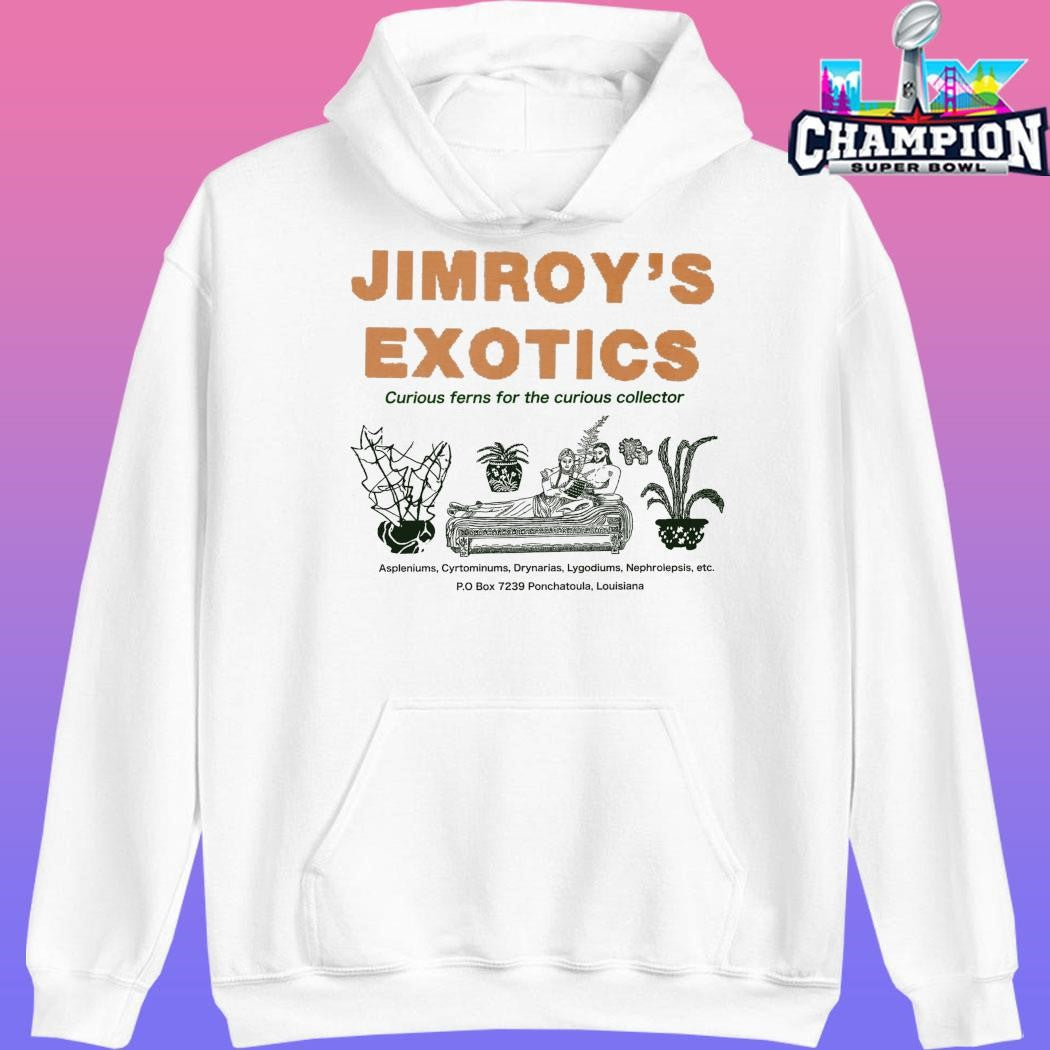 Jimroy’s Exotics Curious Ferns For The Curious Collector Shirt